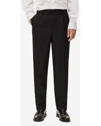 Mango - Regular Fit Pleated Pants - Lyst