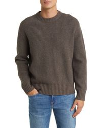 FRAME - Crewneck Merino Wool Sweater - Lyst
