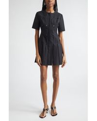 Coperni - Technical Tailored Origami Wool Blend Dress - Lyst