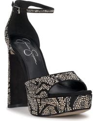 Jessica Simpson - Telxia 2 Ankle Strap Platform Sandal - Lyst