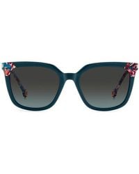 Carolina Herrera - 53Mm Rectangular Sunglasses - Lyst