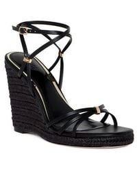 PAIGE - Kylen Ankle Strap Wedge Sandal - Lyst
