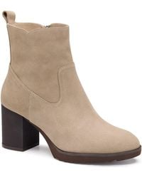 Johnston & Murphy - Izzie Waterproof Platform Bootie - Lyst