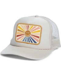 Friday Feelin - Sunray Smile Patch Trucker Hat - Lyst