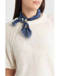 Treasure & Bond - Floral Embroidered Bandana - Lyst