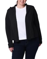 Minnie Rose - Cotton & Cashmere Hooded Cardigan - Lyst