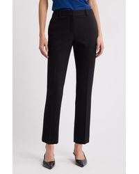 Theory - Treeca Ponte Crop Pants - Lyst