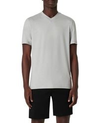 Bugatchi - V-Neck Performance T-Shirt - Lyst