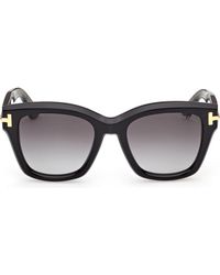 Tom Ford - 53Mm Gradient Butterfly Sunglasses - Lyst