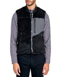 Brooklyn Brigade - Solid Fuzzy Vest - Lyst