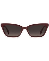 Kate Spade - Aisha 55Mm Gradient Ectangular Sunglasses - Lyst