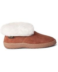 Old Friend - Genuine Shearling Bootie Slipper - Lyst