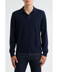 Canali - Wool Polo Sweater - Lyst