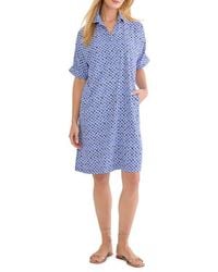 NIC+ZOE - Devon Mosaic Print Shift Dress - Lyst