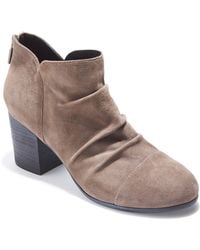 zena suede boots by adam tucker