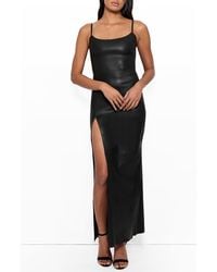 AS by DF - Aphrodite Stretch Leather Dress - Lyst