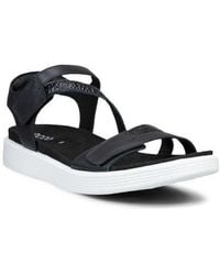 Ecco - Soft Three Strap Sandal - Lyst