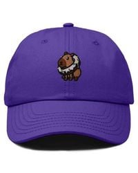 Alix - Capybara Donut Embroidered Cap - Lyst