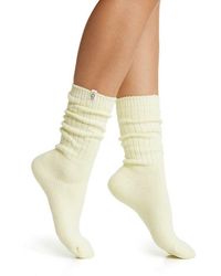 UGG - Ribbed Crew Socks - Lyst