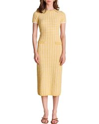 Endless Rose - Check Knit Dress - Lyst
