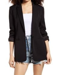 Endless Rose - Tailored Single Button Blazer - Lyst