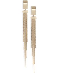 Nordstrom - Chain Fringe Linear Drop Earrings - Lyst