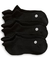 Zella - Assorted 3-pack Tab Ankle Socks - Lyst