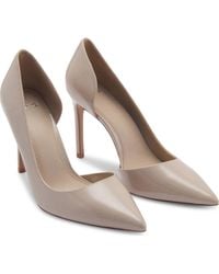 Mango - Half D'Orsay Pointed Toe Pump - Lyst