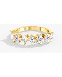 Everlee - Seven Stone Multi-Shape Lab Diamond Band - Lyst