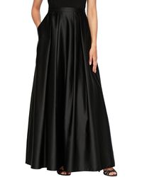 alex evenings long taffeta skirt