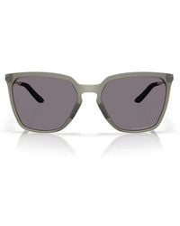 Oakley - 57Mm Prizm Polarized Rectangular Sunglasses - Lyst
