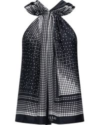 Callas Milano - Jaranda Halter Scarf Top - Lyst