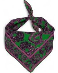 Monzlapur - Silk Snake Scarf - Lyst