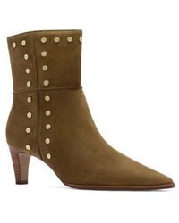 Frankie - Reign Studded Pointed Toe Bootie - Lyst