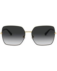 Dolce & Gabbana - 57mm Gradient Square Sunglasses - Lyst