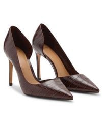 Mango - Audrey Half D'Orsay Pump - Lyst