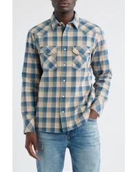 Pendleton - Wyatt Plaid Cotton Snap-Up Shirt - Lyst