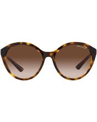 Armani Exchange - 55mm Gradient Cat Eye Sunglasses - Lyst