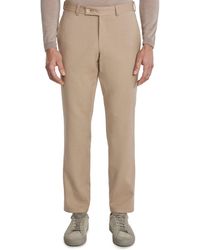 Jack Victor - Palmer Crossover Stretch Cotton & Wool Dress Pants - Lyst