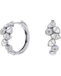 Everlee - Frame Multi-Shape Lab Diamond Hoop - Lyst
