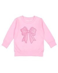 Sweet Wink - Bow Sequin Patch Sweatshirt - Lyst