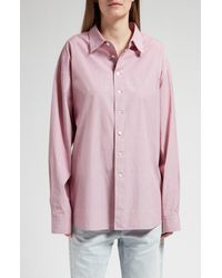 The Row - Attica Cotton Button-up Shirt - Lyst
