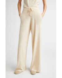 Eleventy - Merino Wool Wide Leg Pants - Lyst