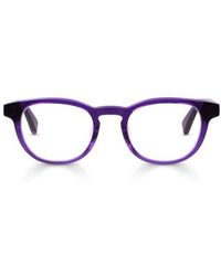 Eyebobs - Clearly 46Mm Round Light Blocking Glasses - Lyst