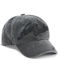 Acne Studios - Tourist Logo Embroidered Cotton Twill Baseball Cap - Lyst