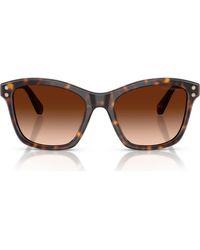 Swarovski - 54Mm Gradient Square Sunglasses - Lyst