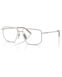 Prada - 55Mm Rectangle Optical Glasses - Lyst