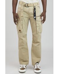 PRPS - Backbone Belted Cargo Jeans - Lyst