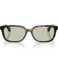 Burberry - 54Mm Rectangular Sunglasses - Lyst