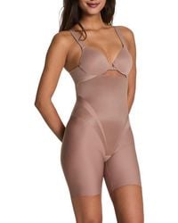 Spanx - High Waist Mid Thigh Shorts - Lyst